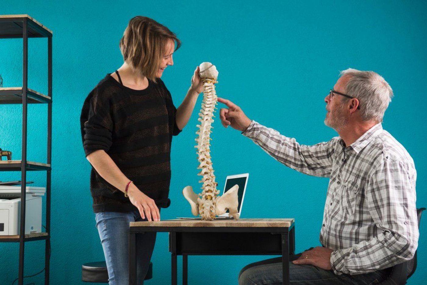 Beratungssituation Osteopathie